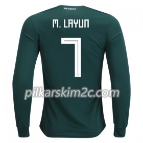 Koszulka Meksyk M.Layun 7 Główna Mistrzostwa Świata 2018 - Koszulki Piłkarskie(L/S)